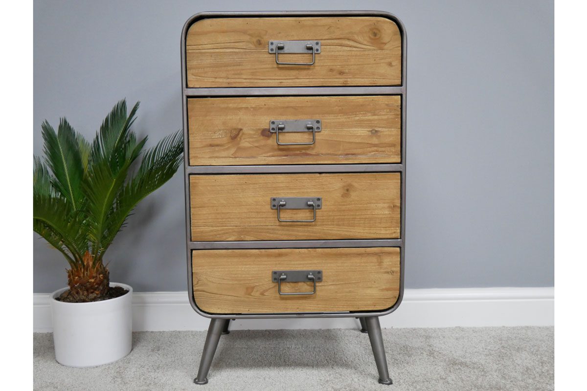 Large Retro Industrial Cabinet