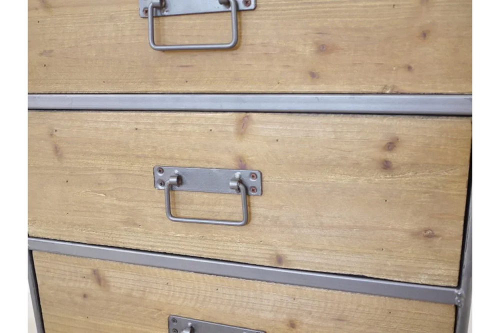 Large Retro Industrial Cabinet - 3687