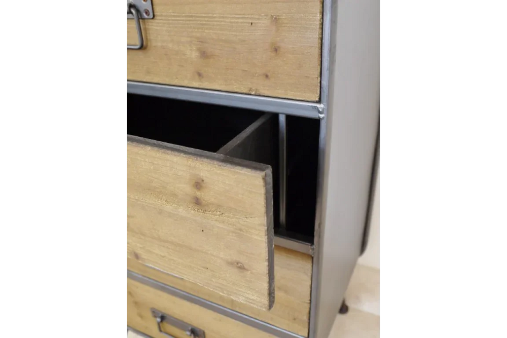 Large Retro Industrial Cabinet - 3687