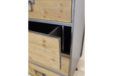 Large Retro Industrial Cabinet - 3687
