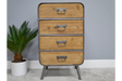 Large Retro Industrial Cabinet - 3687