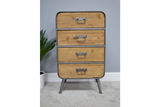 Large Retro Industrial Cabinet - 3687