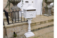 Aluminium Post Box White - 3791