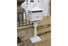 Aluminium Post Box White - 3791