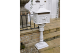 Aluminium Post Box White - 3791