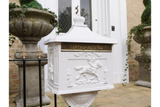 Aluminium Post Box White - 3791