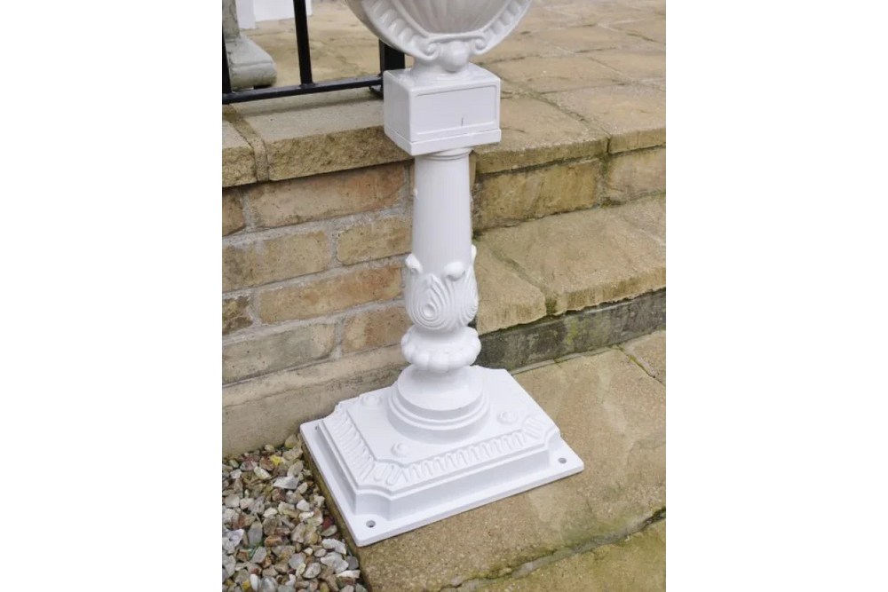 Aluminium Post Box White - 3791