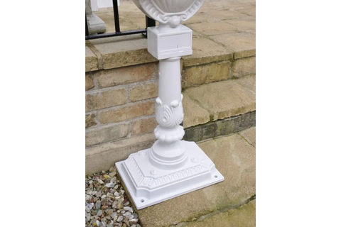 Aluminium Post Box White - 3791