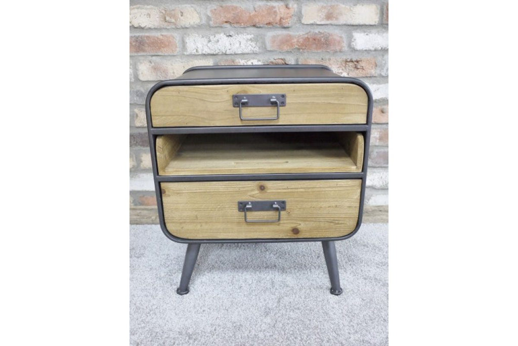 Retro Industrial Cabinet