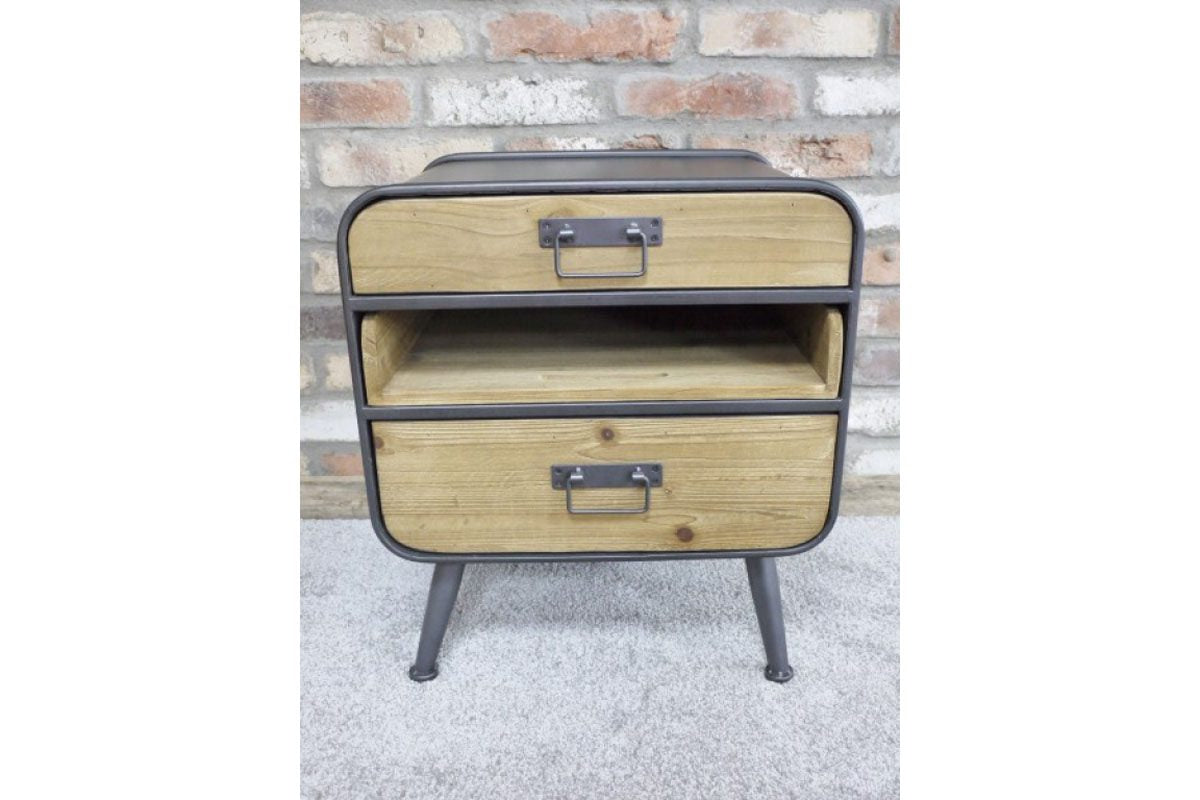 Retro Industrial Cabinet
