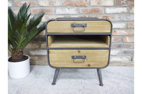 Retro Industrial Cabinet