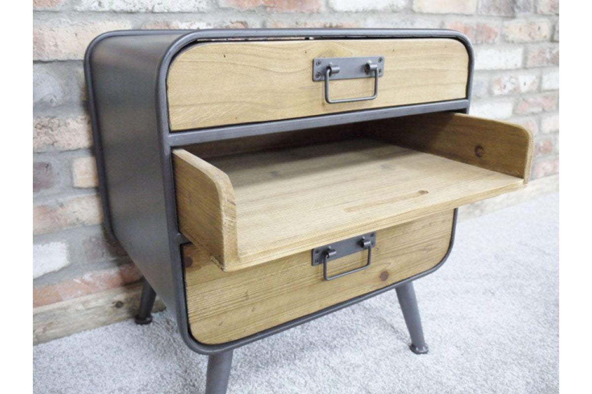 Retro Industrial Cabinet