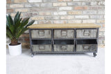 Retro Industrial Cabinet
