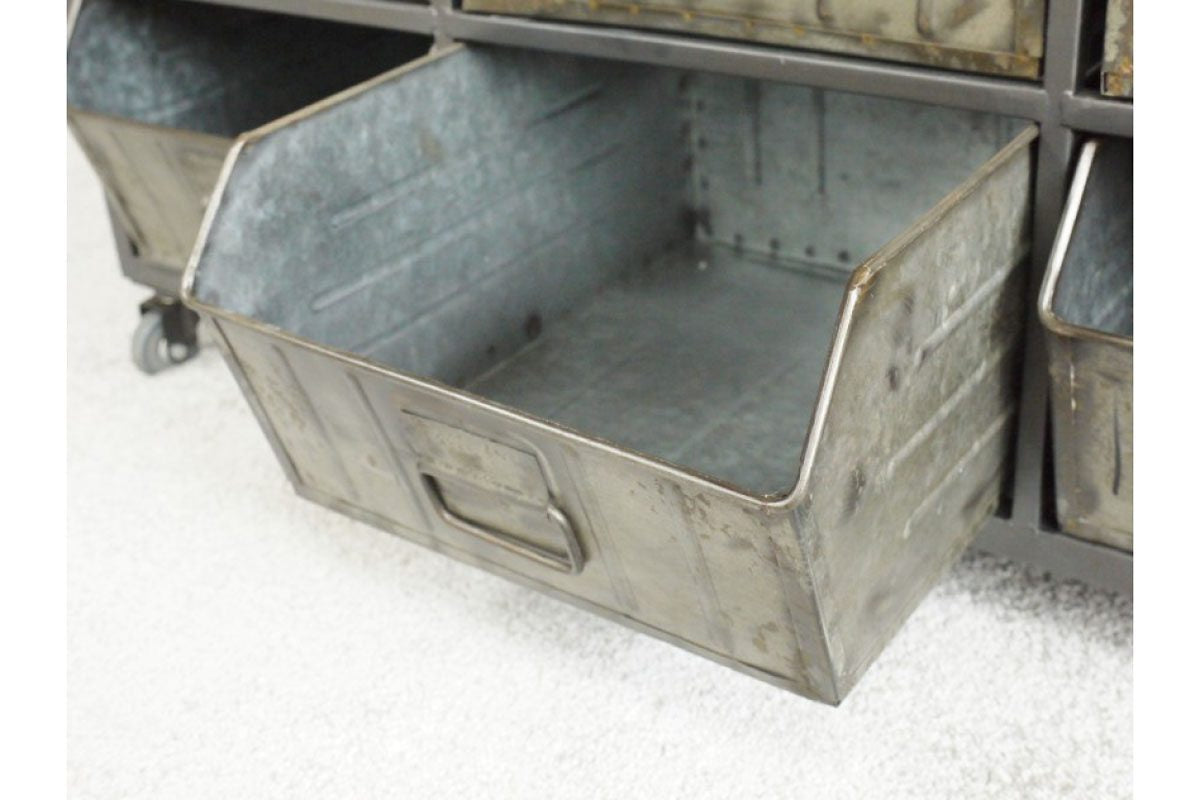 Retro Industrial Cabinet