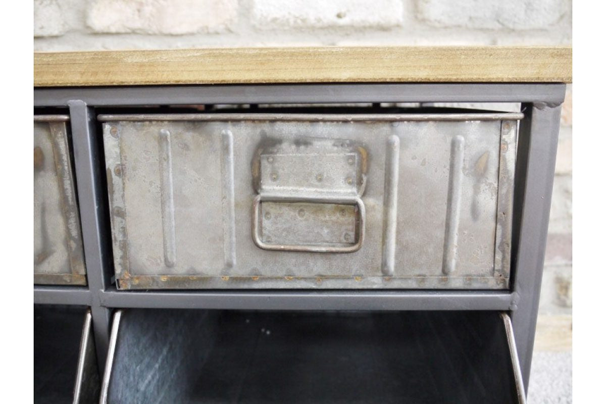 Retro Industrial Cabinet