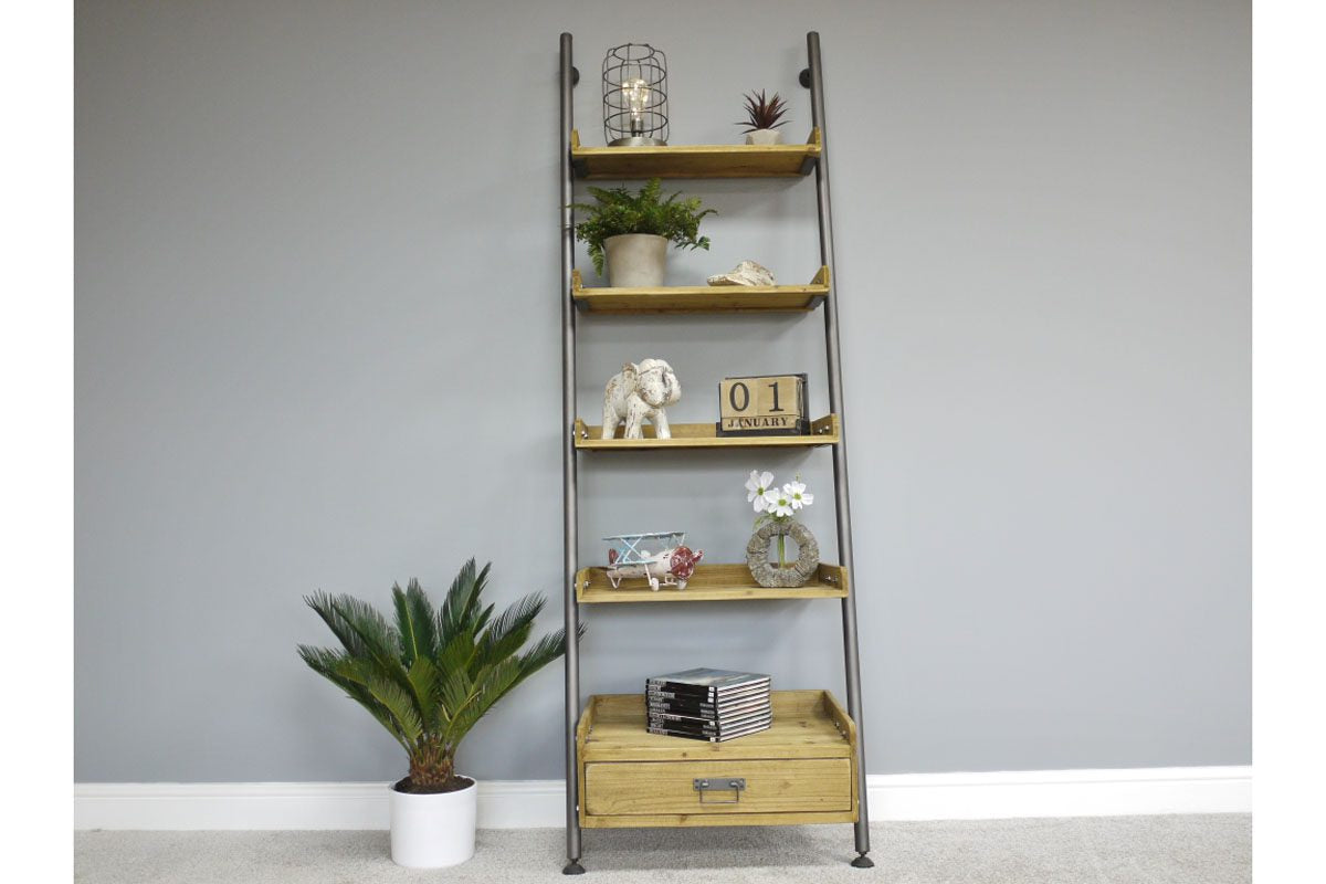 Ladder Style Shelves