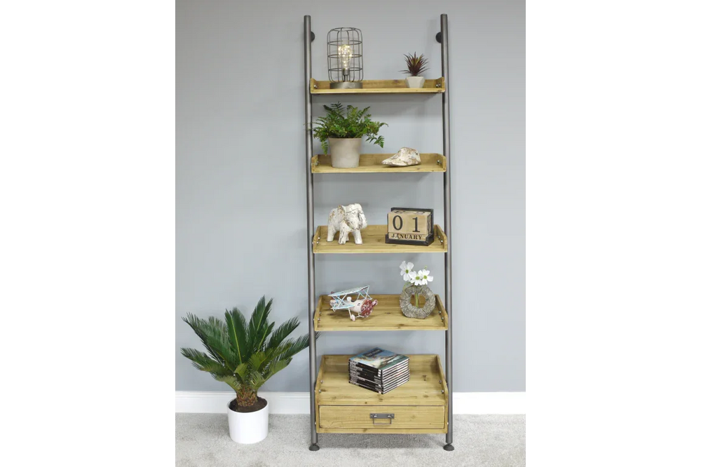 Ladder Style Shelves - 3981