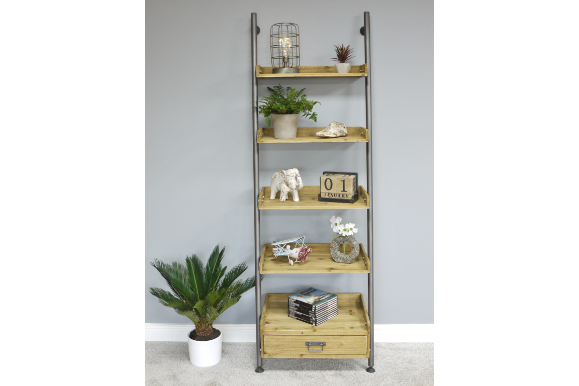 Ladder Style Shelves - 3981