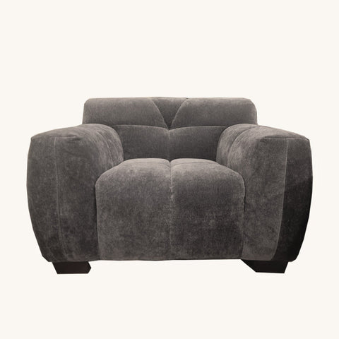 Aluxo Harlem Sofa Range in Chocolate Velvet