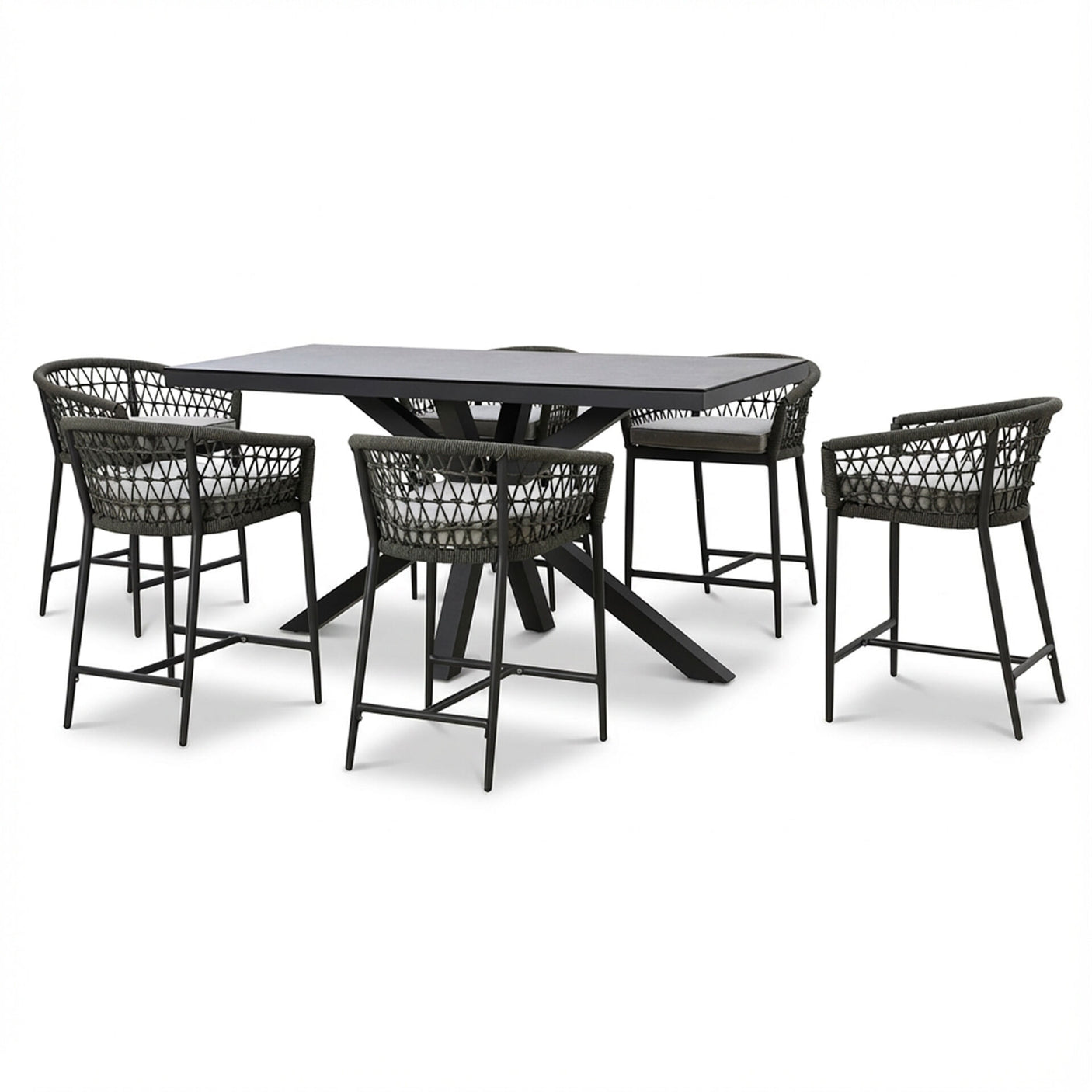 Monaco 6 seat 3/4 bar set