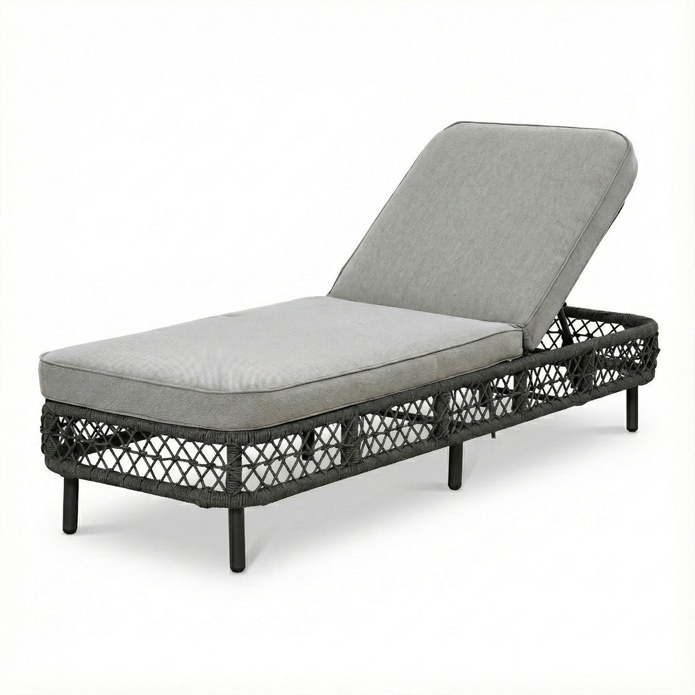 Monaco Sunlounger Set With Side Table
