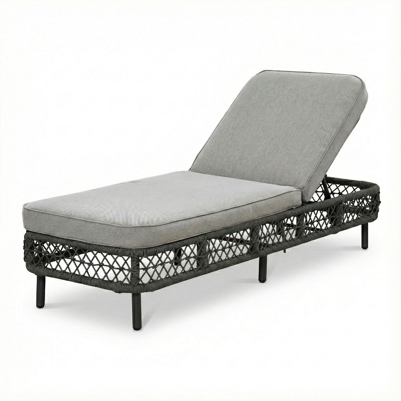 Monaco Sunlounger Set With Side Table