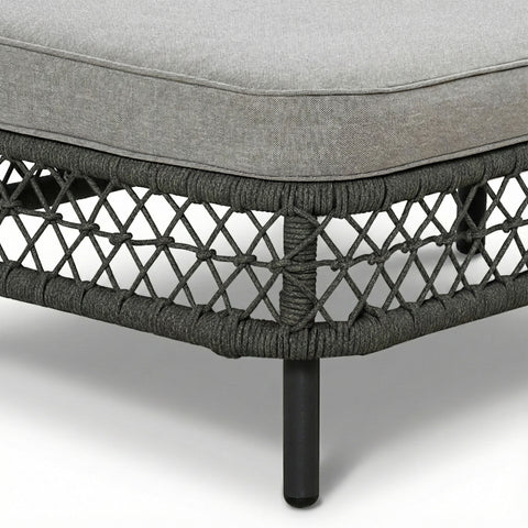 Monaco Sunlounger Set With Side Table