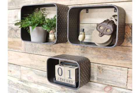 Set Of 3 Wall Shelves