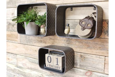 Set Of 3 Wall Shelves - 4269