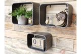 Set Of 3 Wall Shelves - 4269