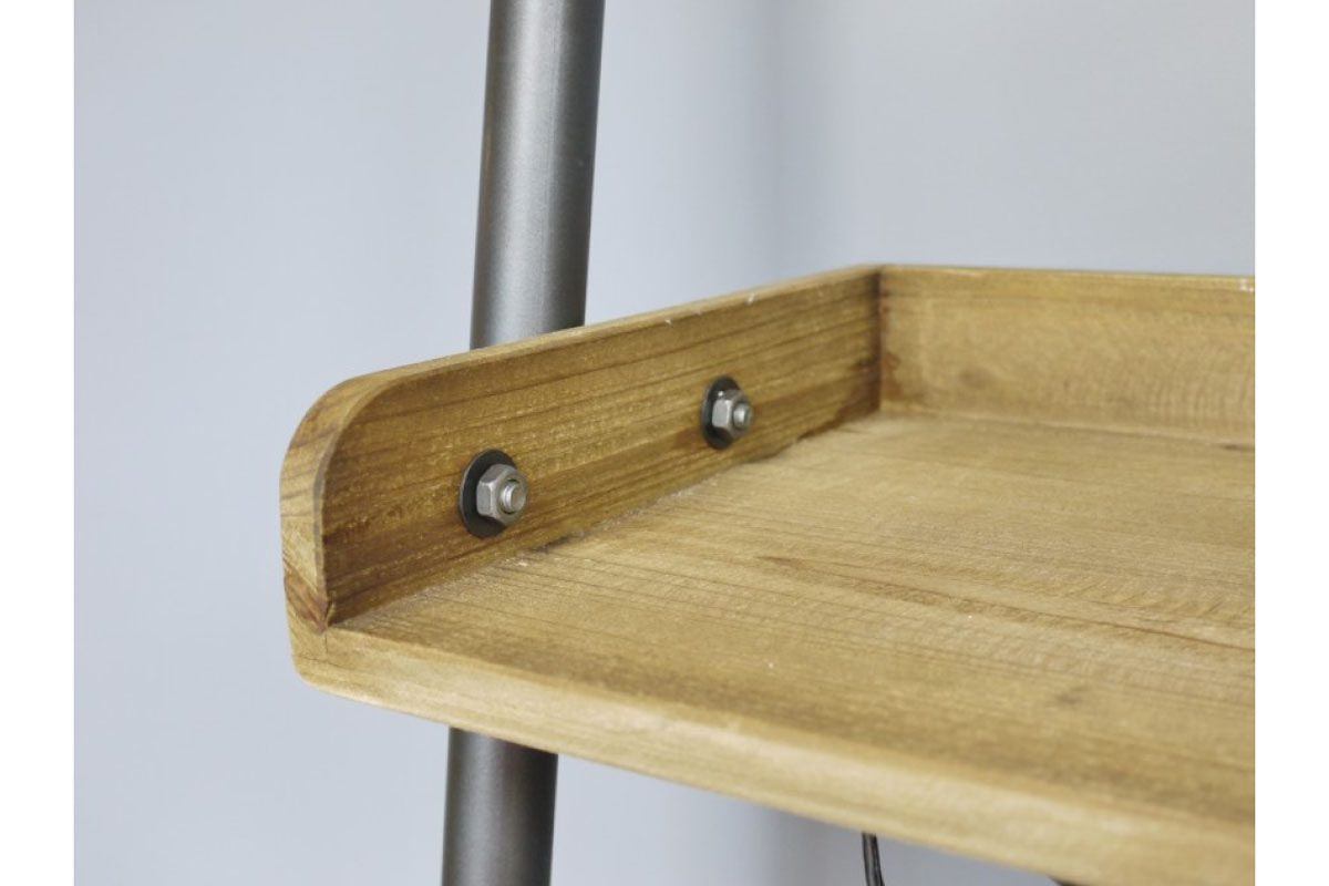 Desk With Shelves