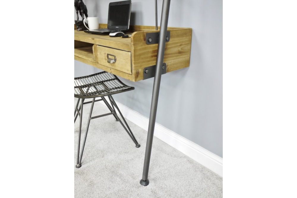 Desk With Shelves - 4330