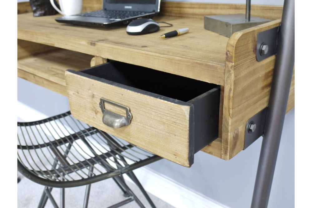 Desk With Shelves - 4330