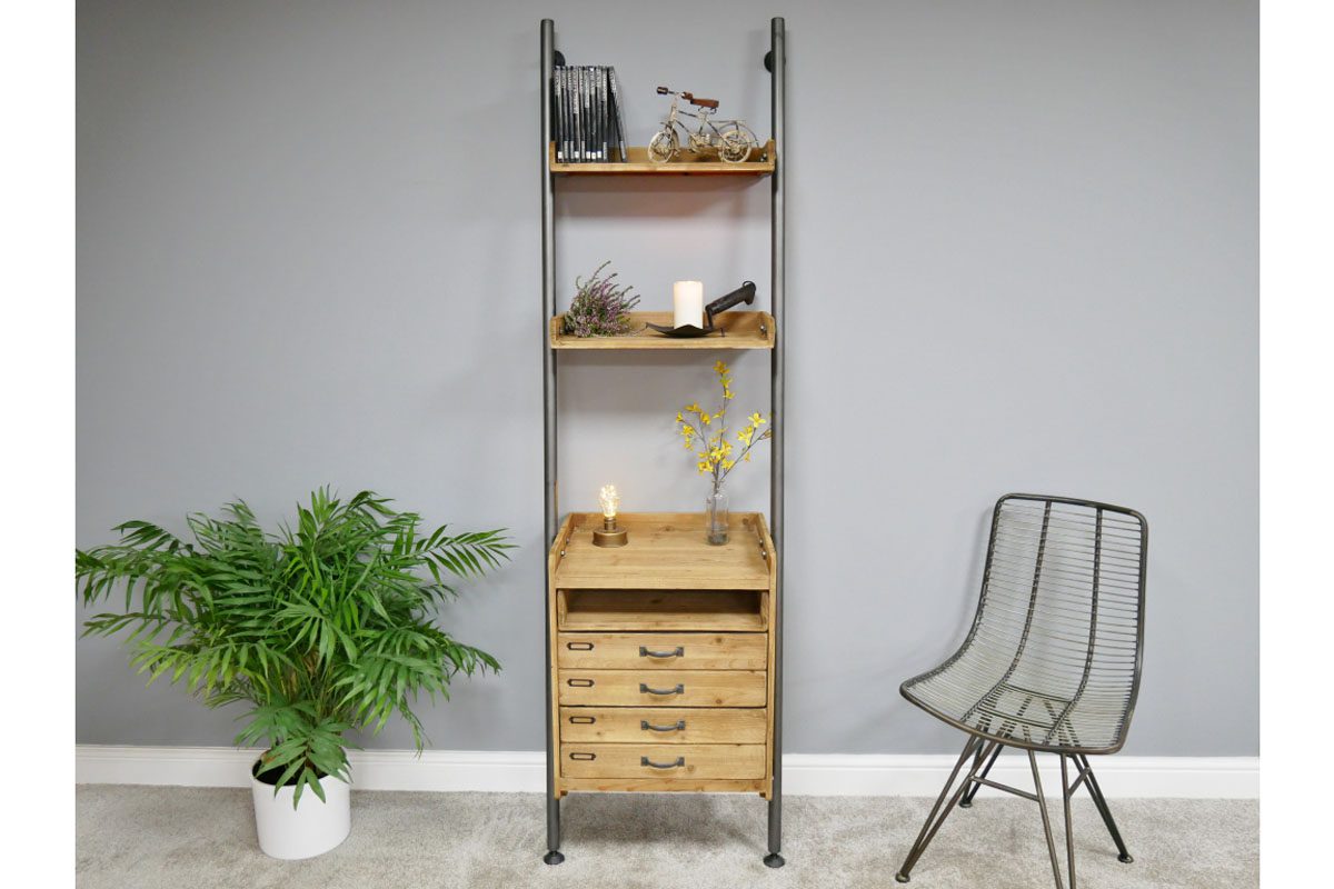 Ladder Style Shelves