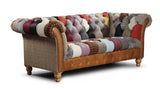 Harlequin Chester Club Patchwork 2 Seater Original Spec. PATCHESTER