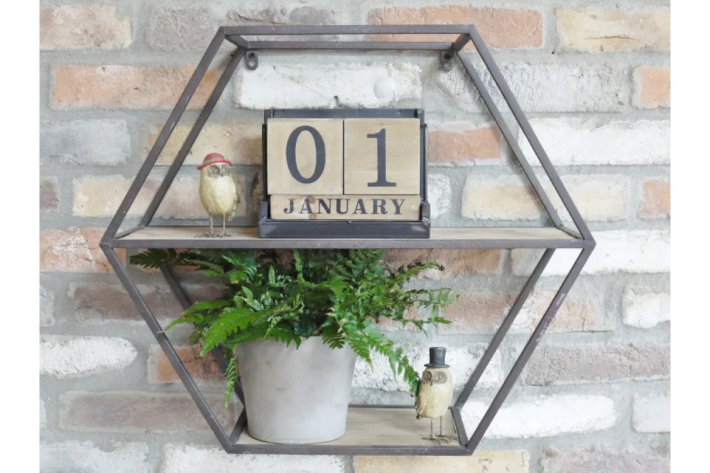 Hexagonal Shelves - 4462