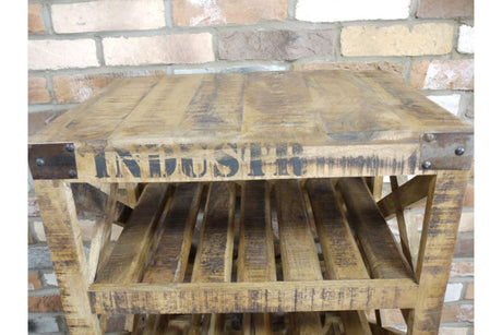 Industrial Wine Trolley