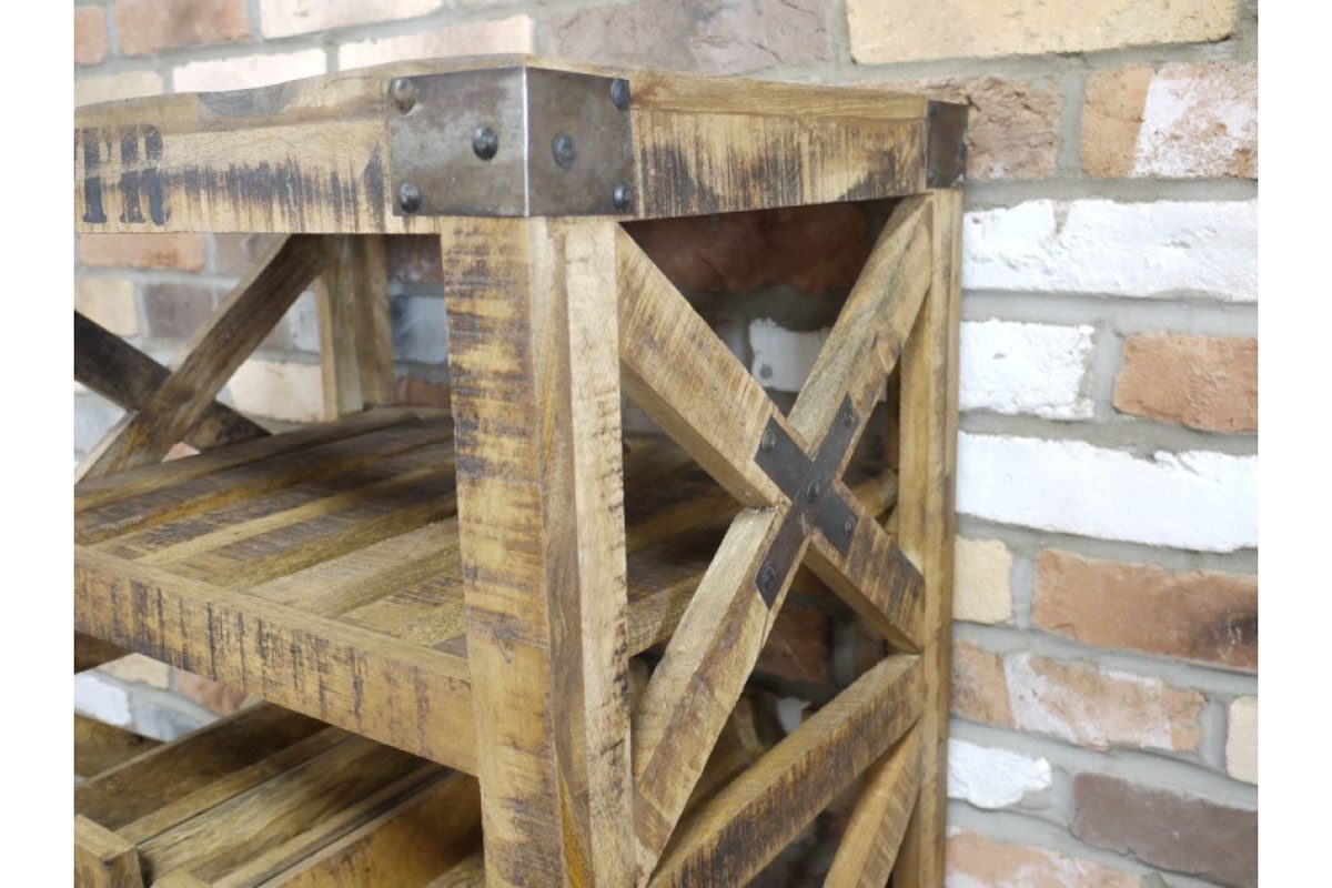 Industrial Wine Trolley