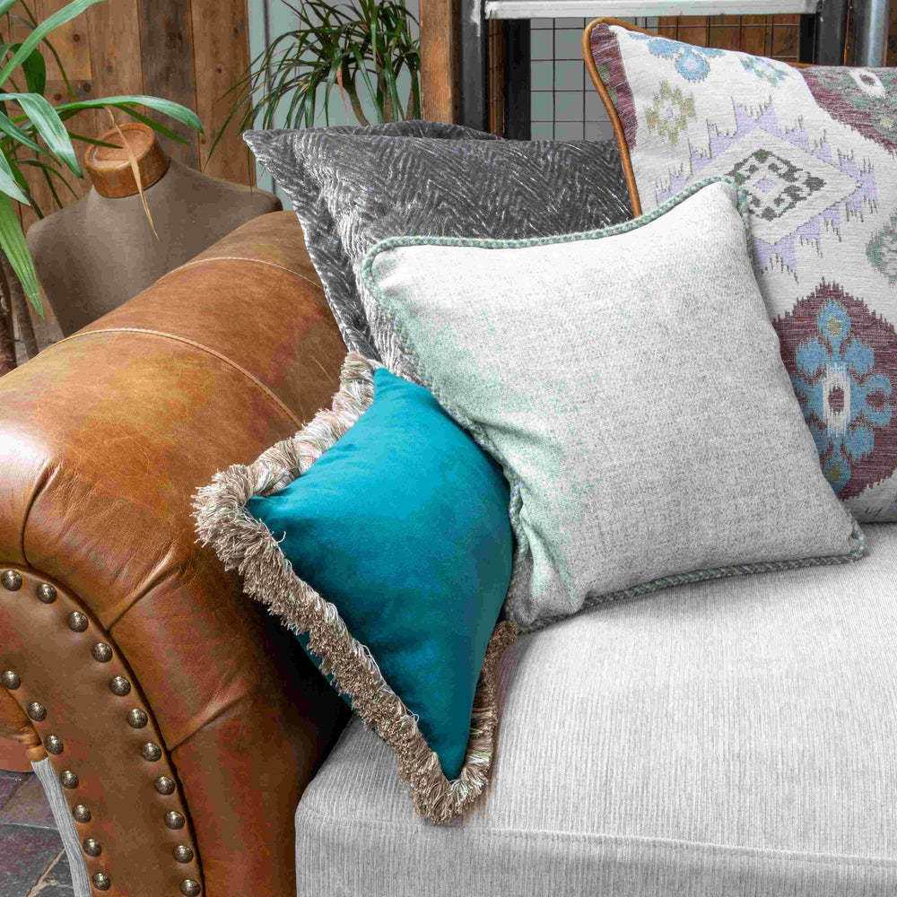 Brompton 3 Seater Sofa Grey Fabrics + 3L