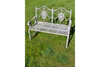 Antique Grey Bench - 4844