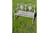 Antique Grey Bench - 4844