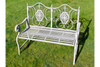 Antique Grey Bench - 4844