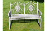 Antique Grey Bench - 4844
