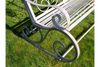 Antique Grey Rocking Bench - 4845