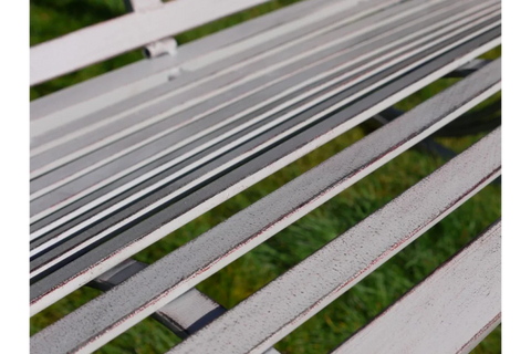 Antique Grey Rocking Bench - 4845