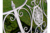 Antique Grey Rocking Bench - 4845
