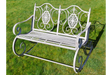 Antique Grey Rocking Bench - 4845