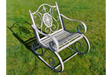 Antique Grey Rocking Chair - 4846