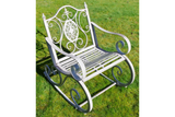 Antique Grey Rocking Chair - 4846