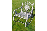 Antique Grey Rocking Chair - 4846